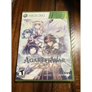 Sealed Brand New Record of Agarest War Zero‎ (Microsoft Xbox 360, 2011)